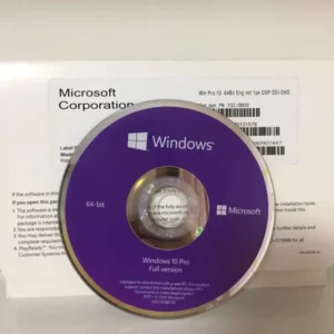 Windows CD Full Package With OEM Key